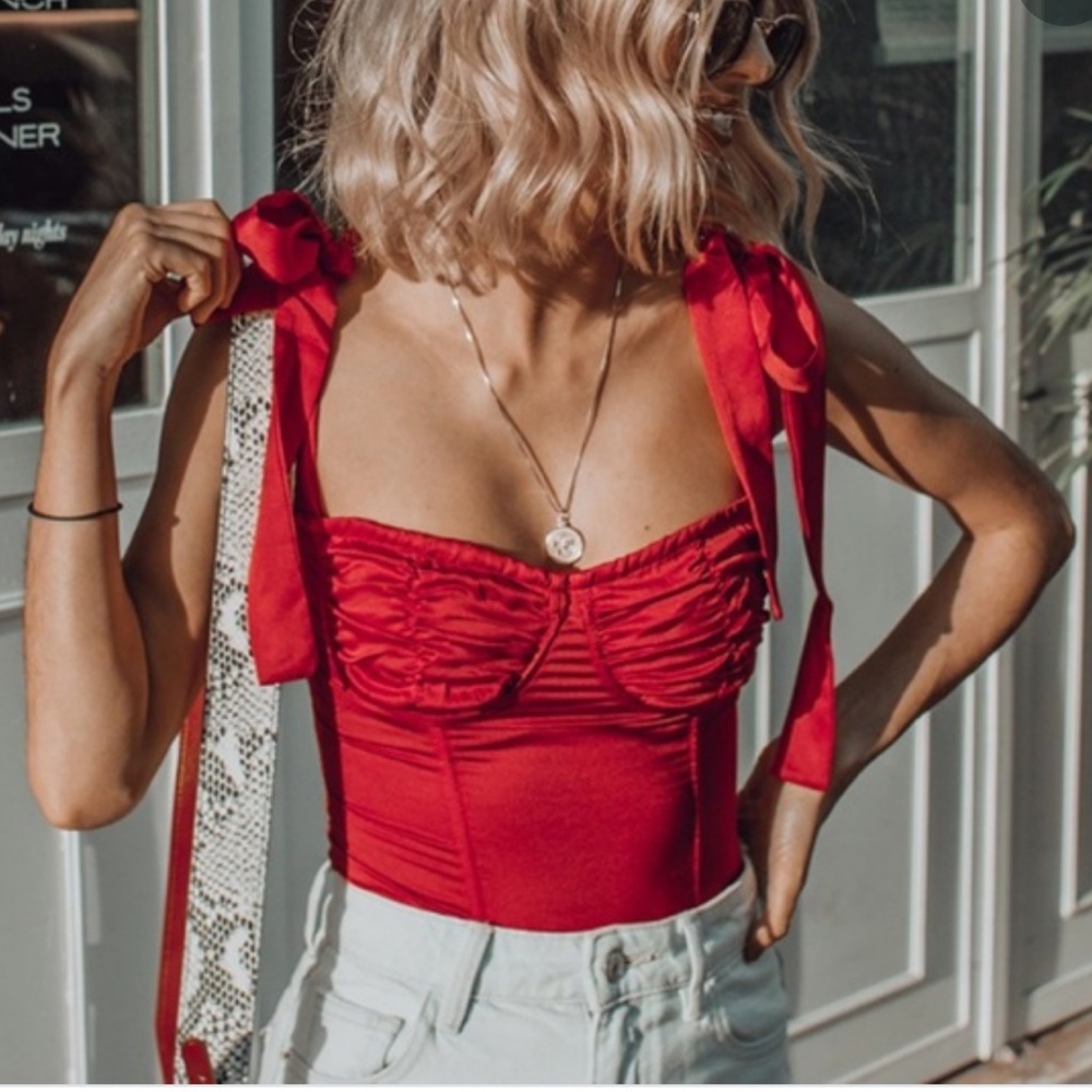 Verge Girl // Sweet Salvation Tie Top